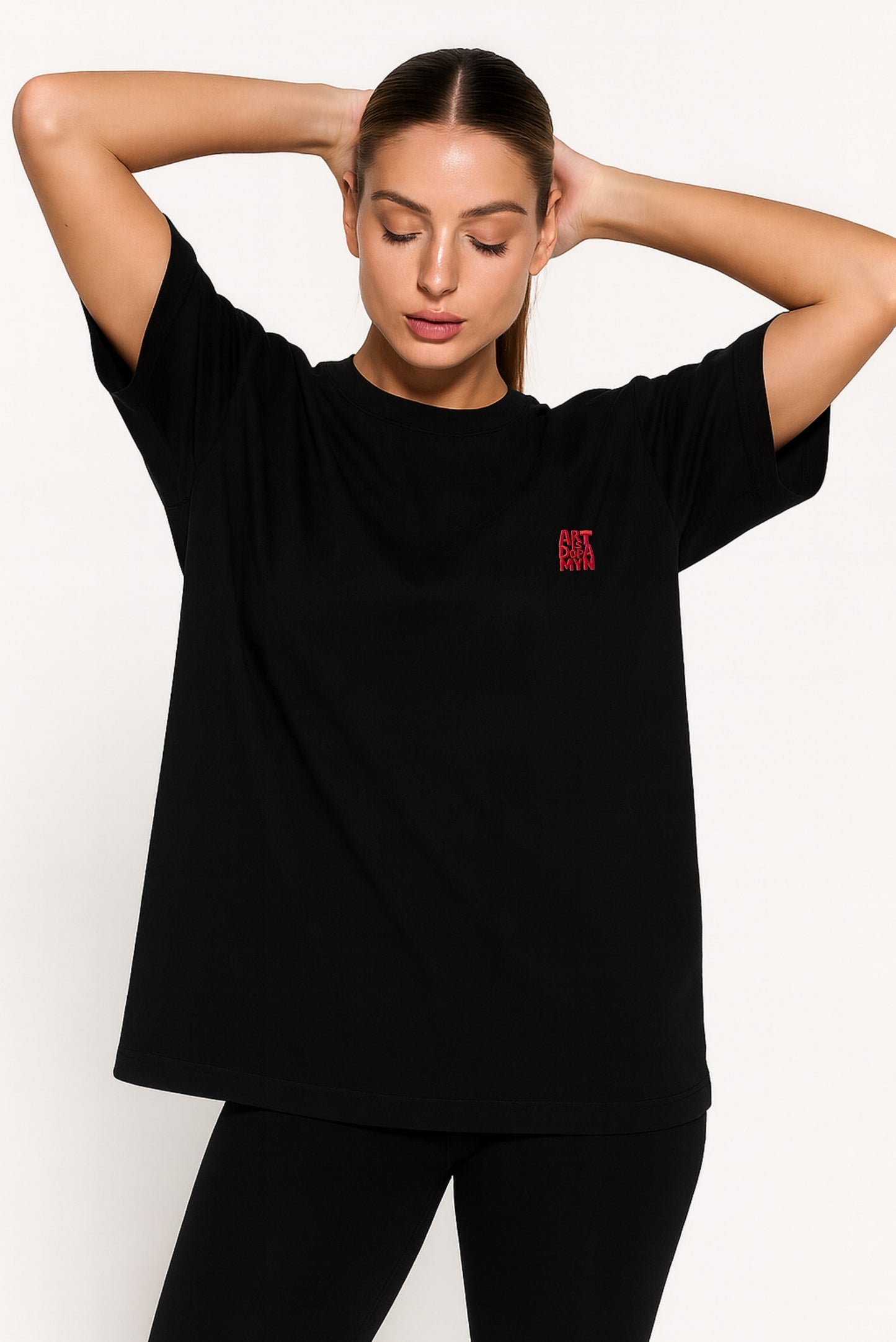 Art Is Dopamyn Oversize Black DOPAMYN
