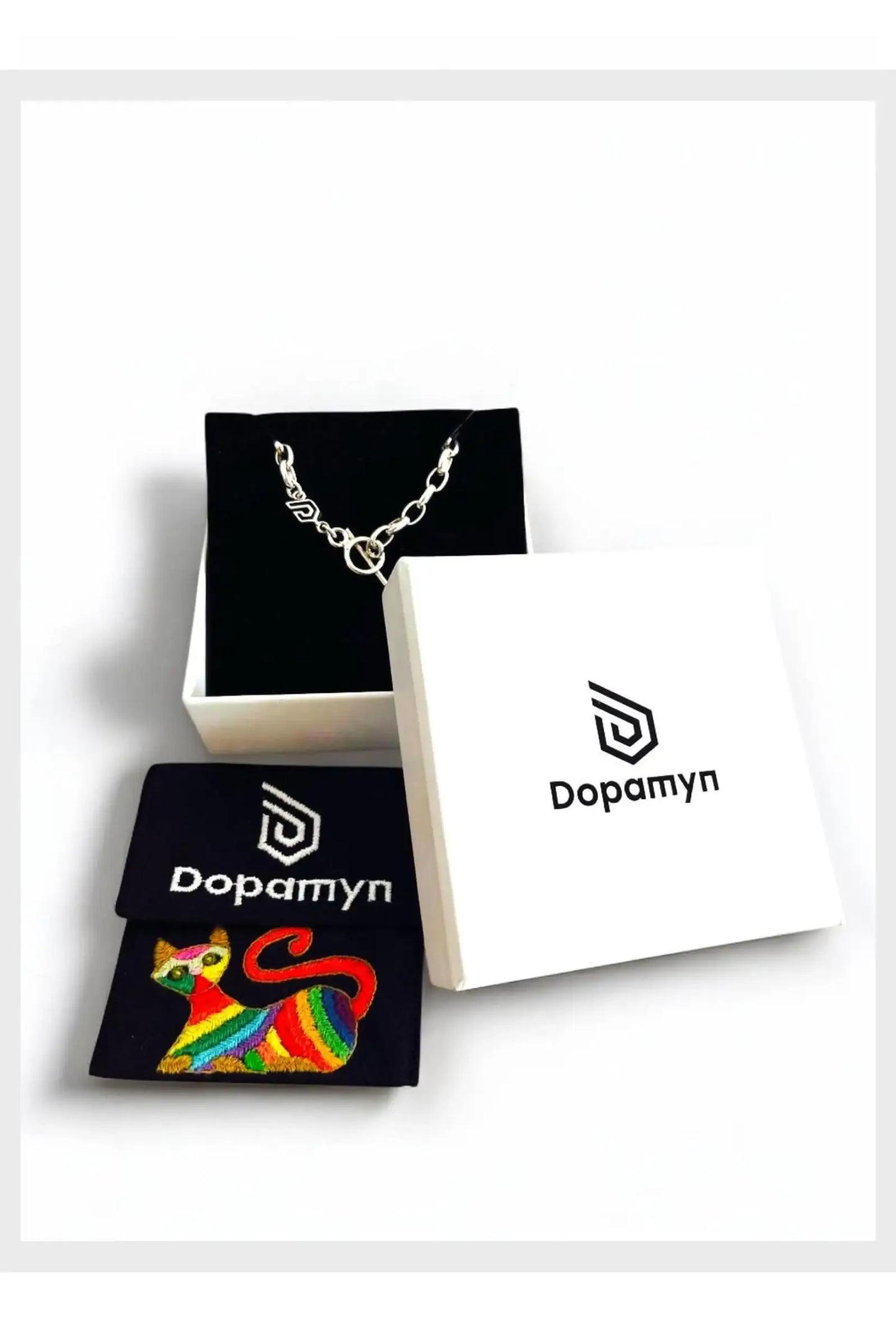 Pulsera unisex de eslabón grande en plata esterlina, modelo Orbit de Dopamyn