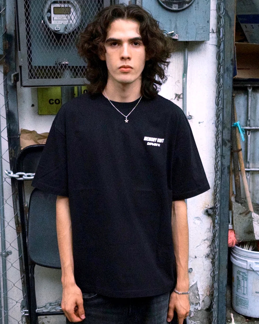 Edited Life Oversized Tee All Black en la calle, estilo DPMN★