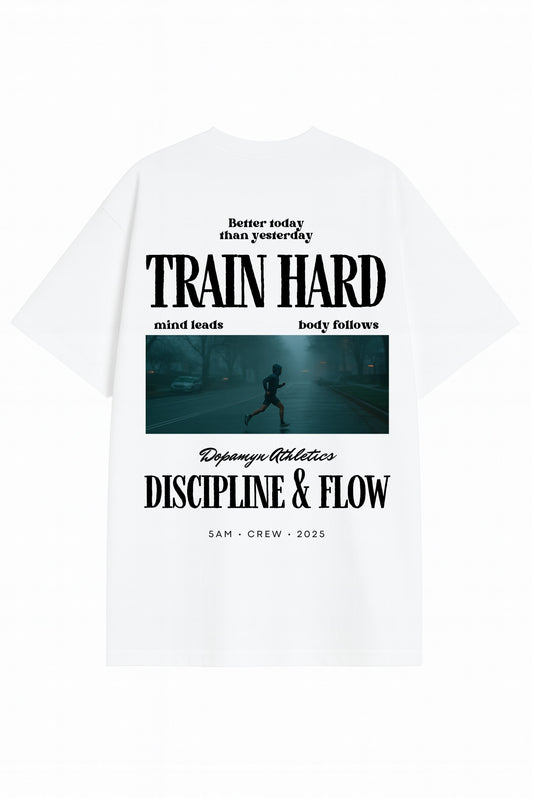 Train Hard Oversize Tee DOPAMYN