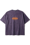ICON DPMN Oversized Tee — Washed Purple DOPAMYN