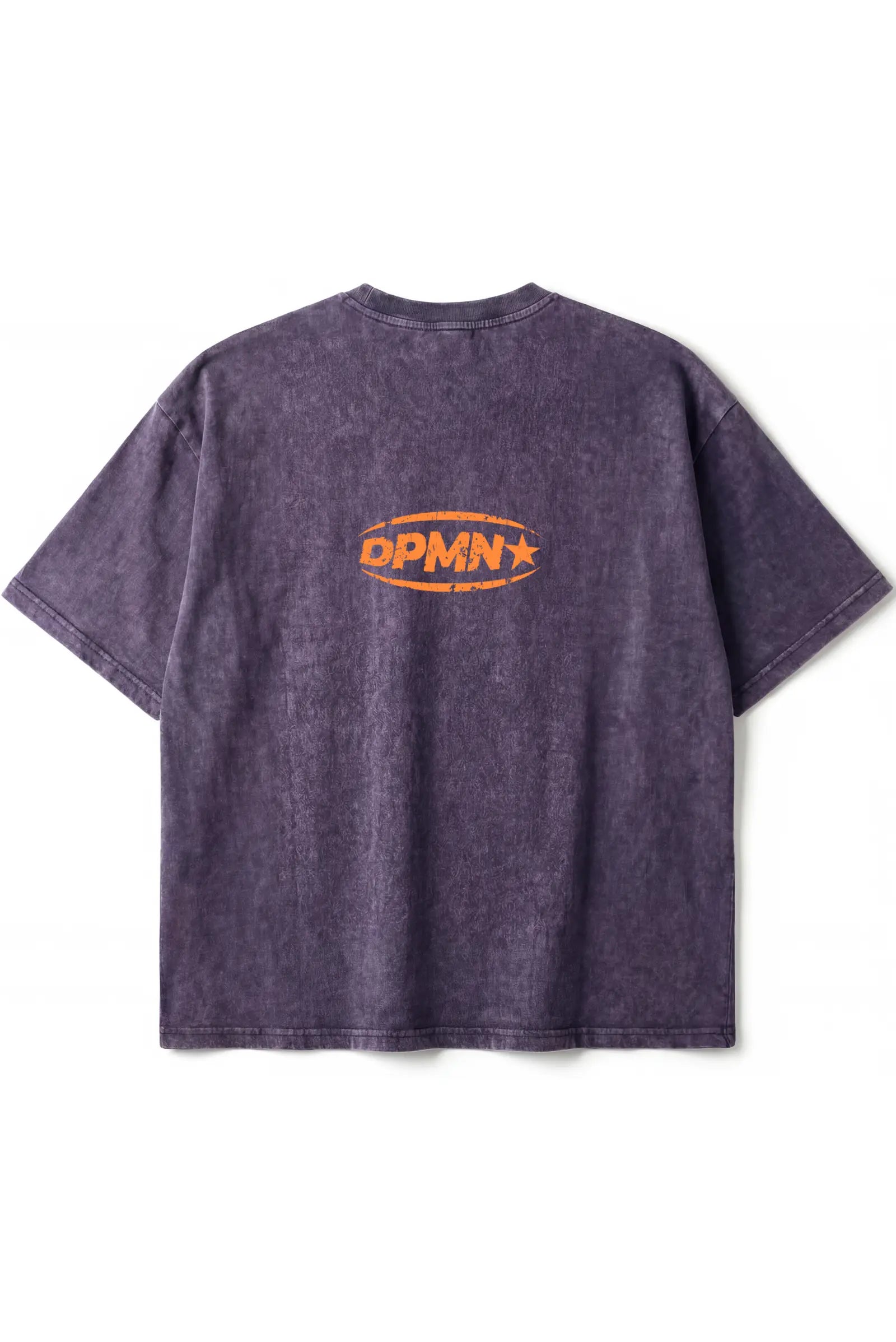 ICON DPMN Oversized Tee — Washed Purple DOPAMYN