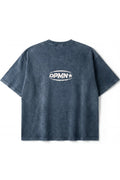 ICON DPMN Oversized Tee — Washed Blue