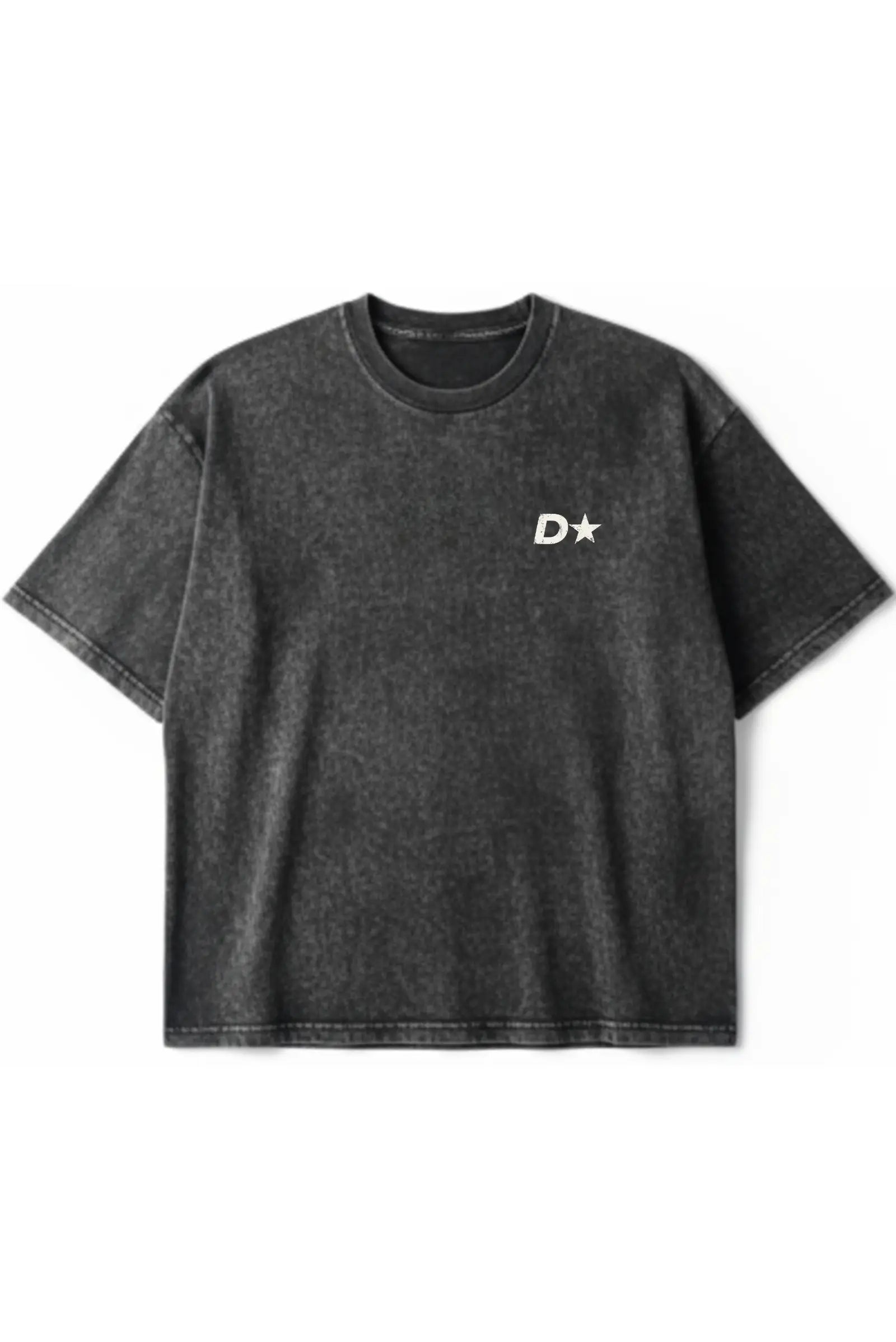 ICON DPMN Oversized Tee — Washed Black