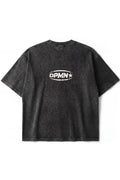 ICON DPMN Oversized Tee — Washed Black