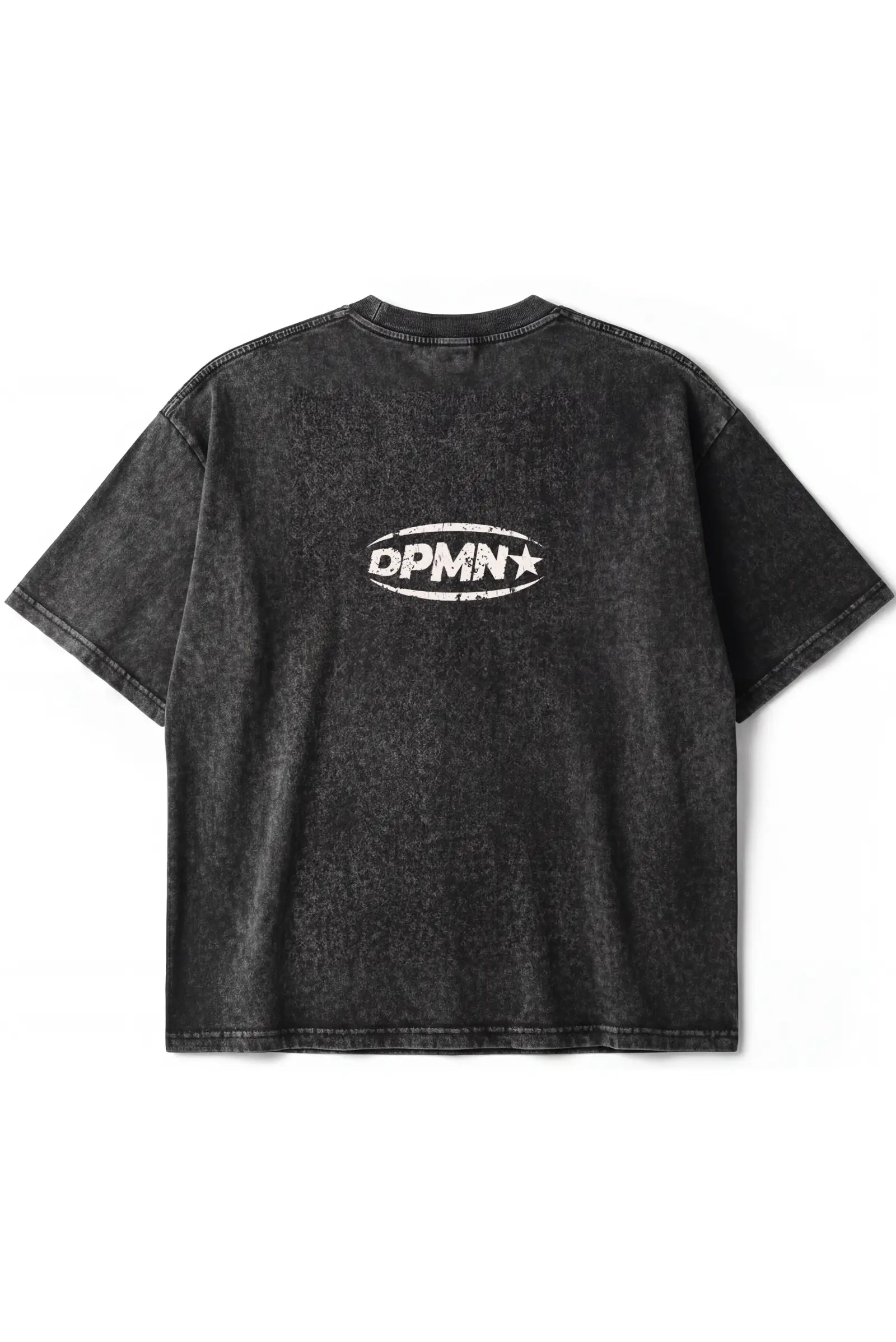 ICON DPMN Oversized Tee — Washed Black