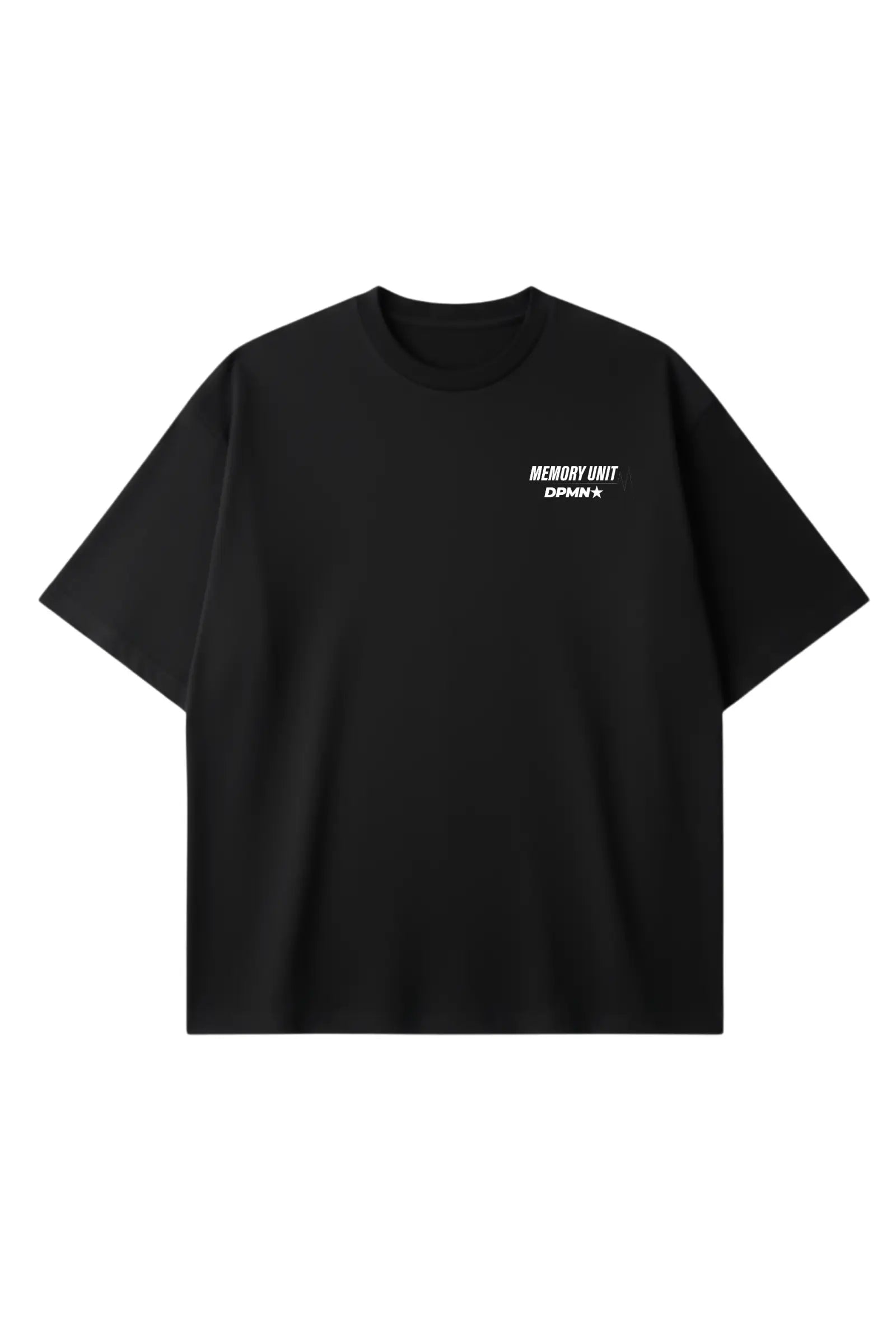 Edited Life Oversized Tee — All Black