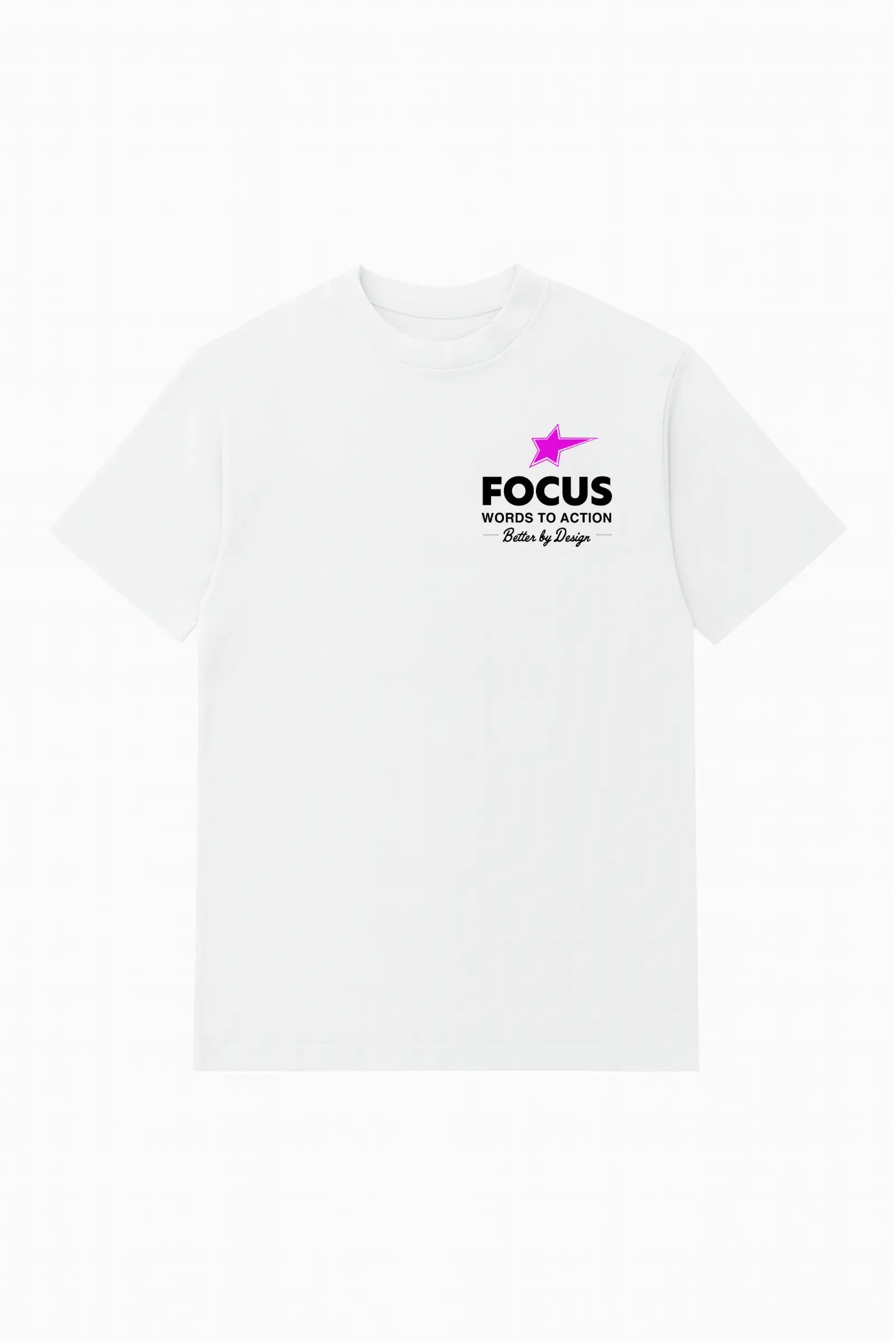 Focus Regular Tee — Off White