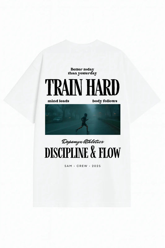 Train Hard Oversized Tee DOPAMYN