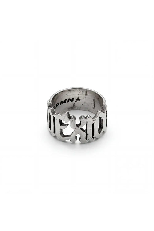 Anillo México en plata .950, parte del set Anillo México + México Oversized Tee