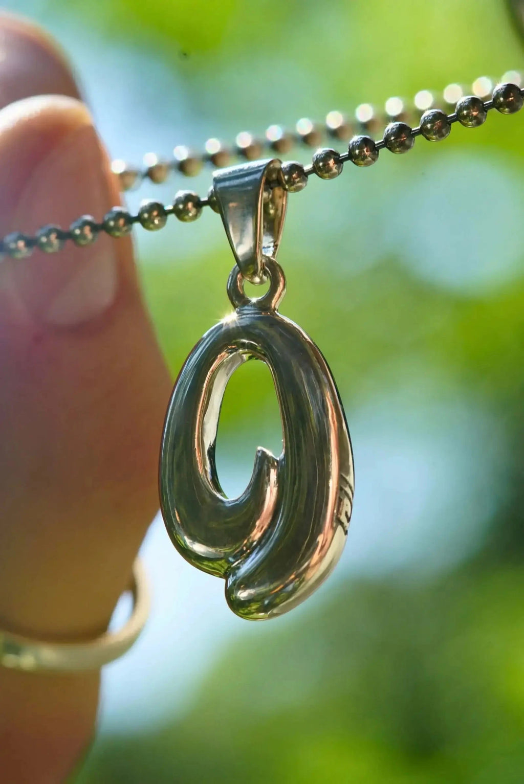 Collar Be Wild en plata .950 diseño moderno unisex y artesanal  DOPAMYN