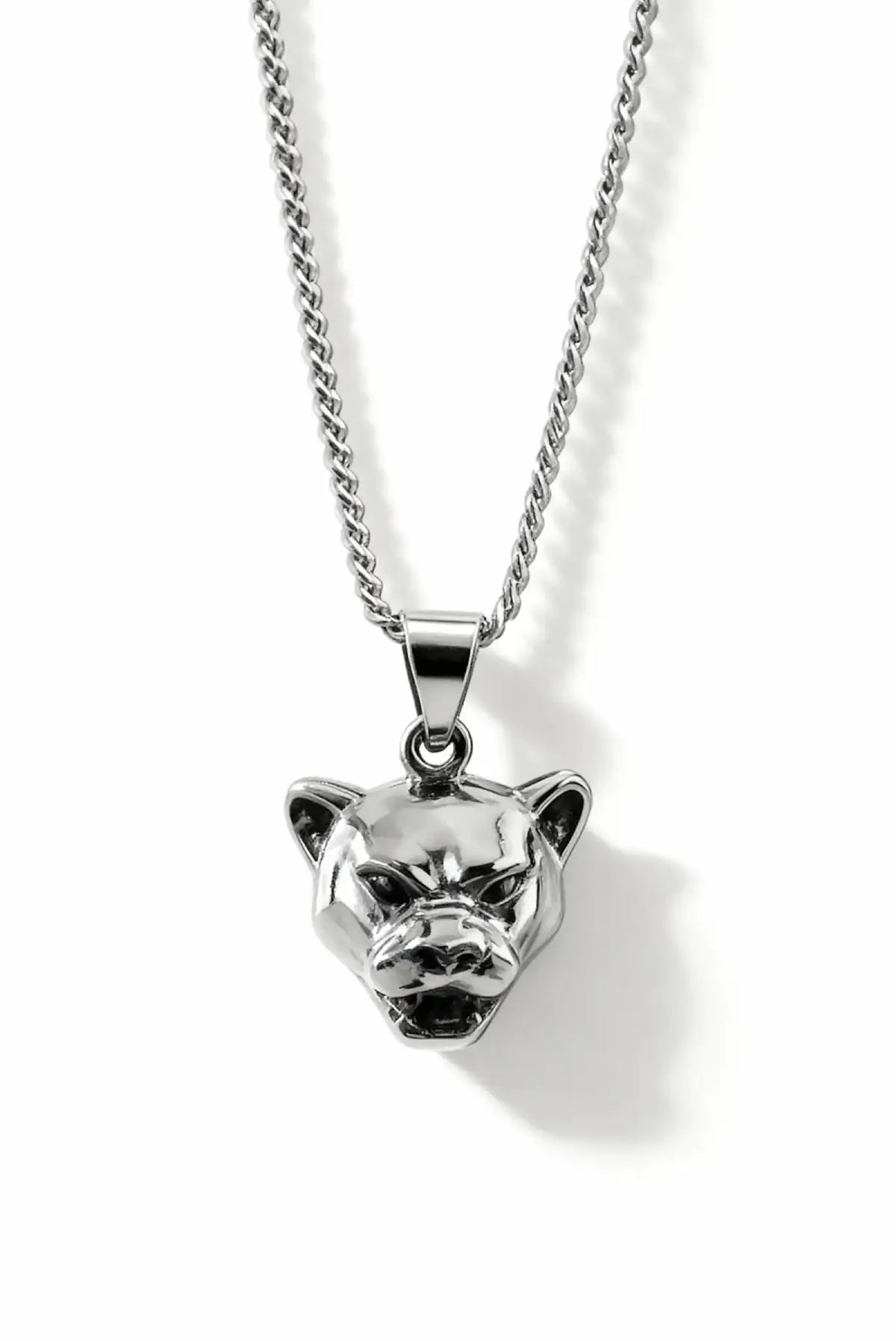 Collar Panther en plata .950 estilo minimalista, artesanal y unisex DOPAMYN