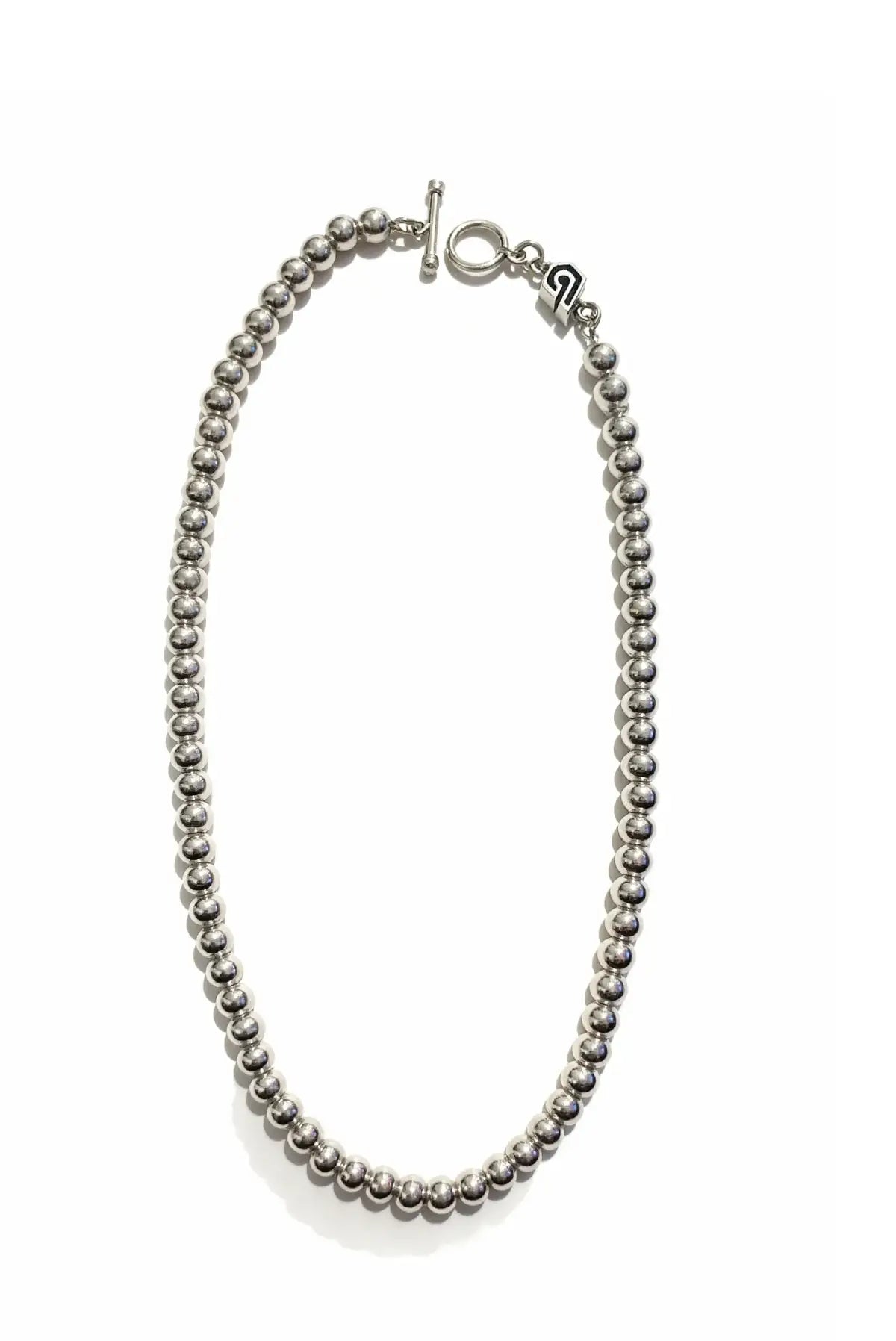 Collar unisex Sphere minimalista con perlas de plata esterlina DOPAMYN