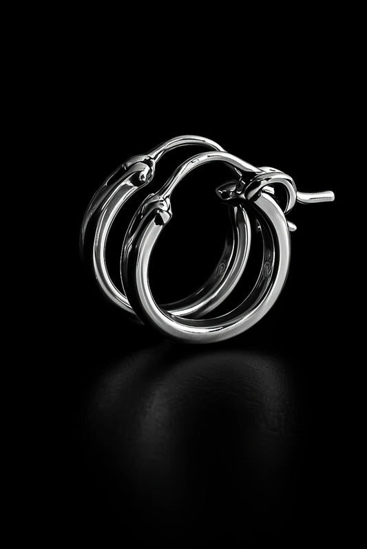 Hoops de Plata DOPAMYN