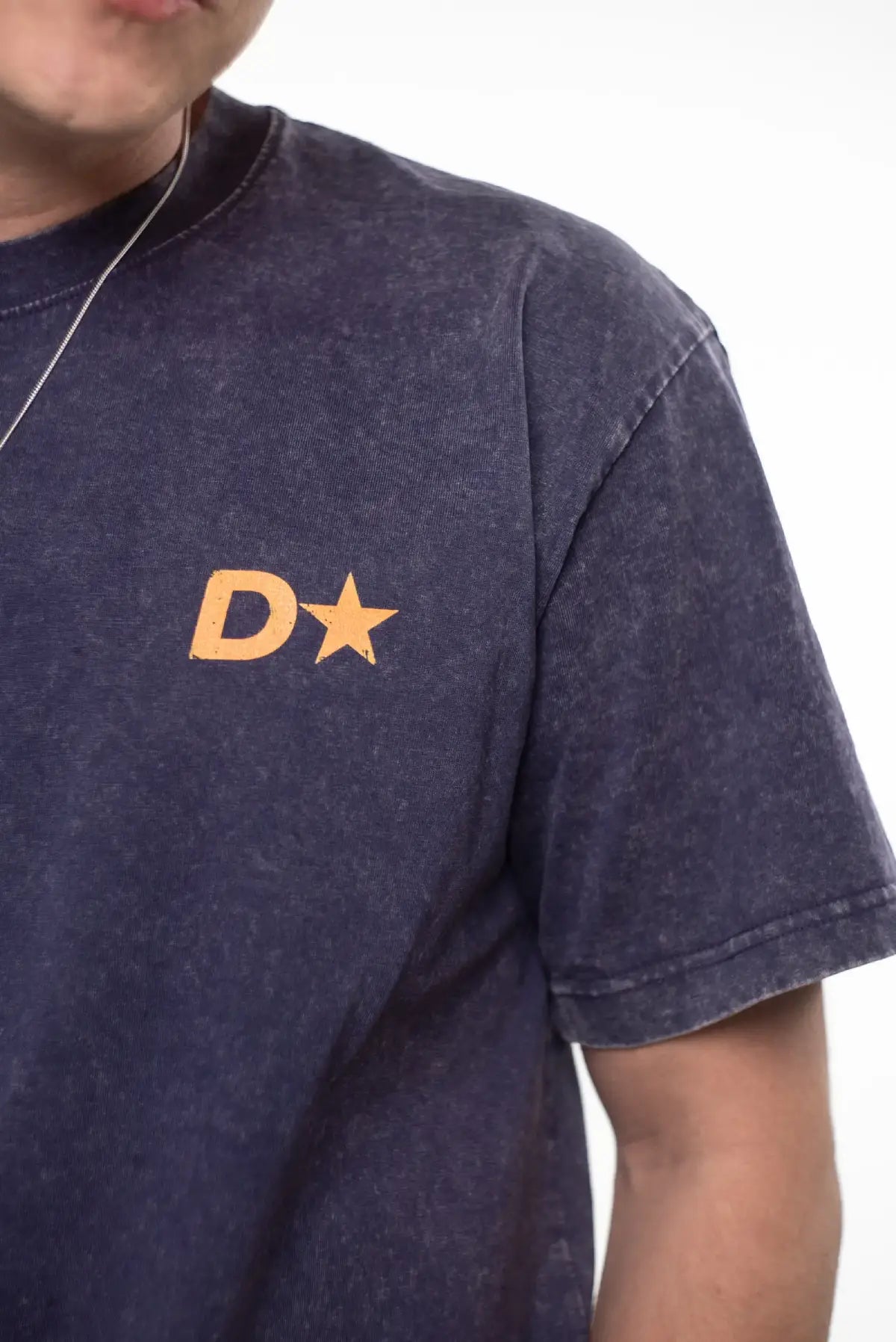 ICON DPMN Semi Oversized Tee — Washed Purple