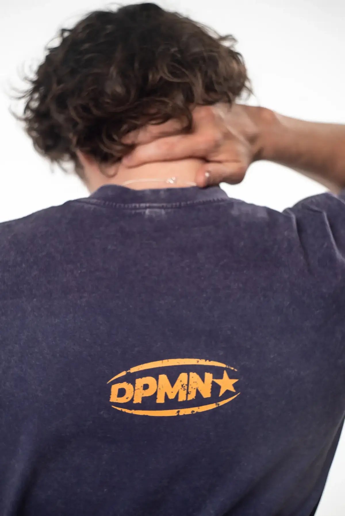 ICON DPMN Semi Oversized Tee — Washed Purple