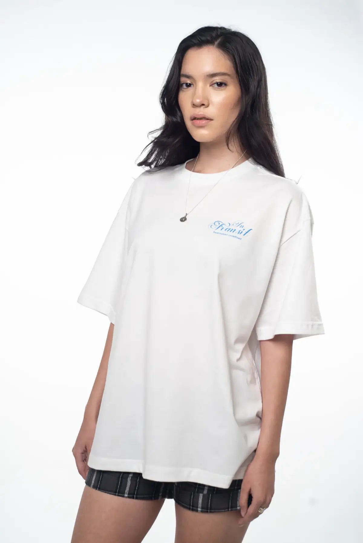 In Transit Oversized Tee — Off White