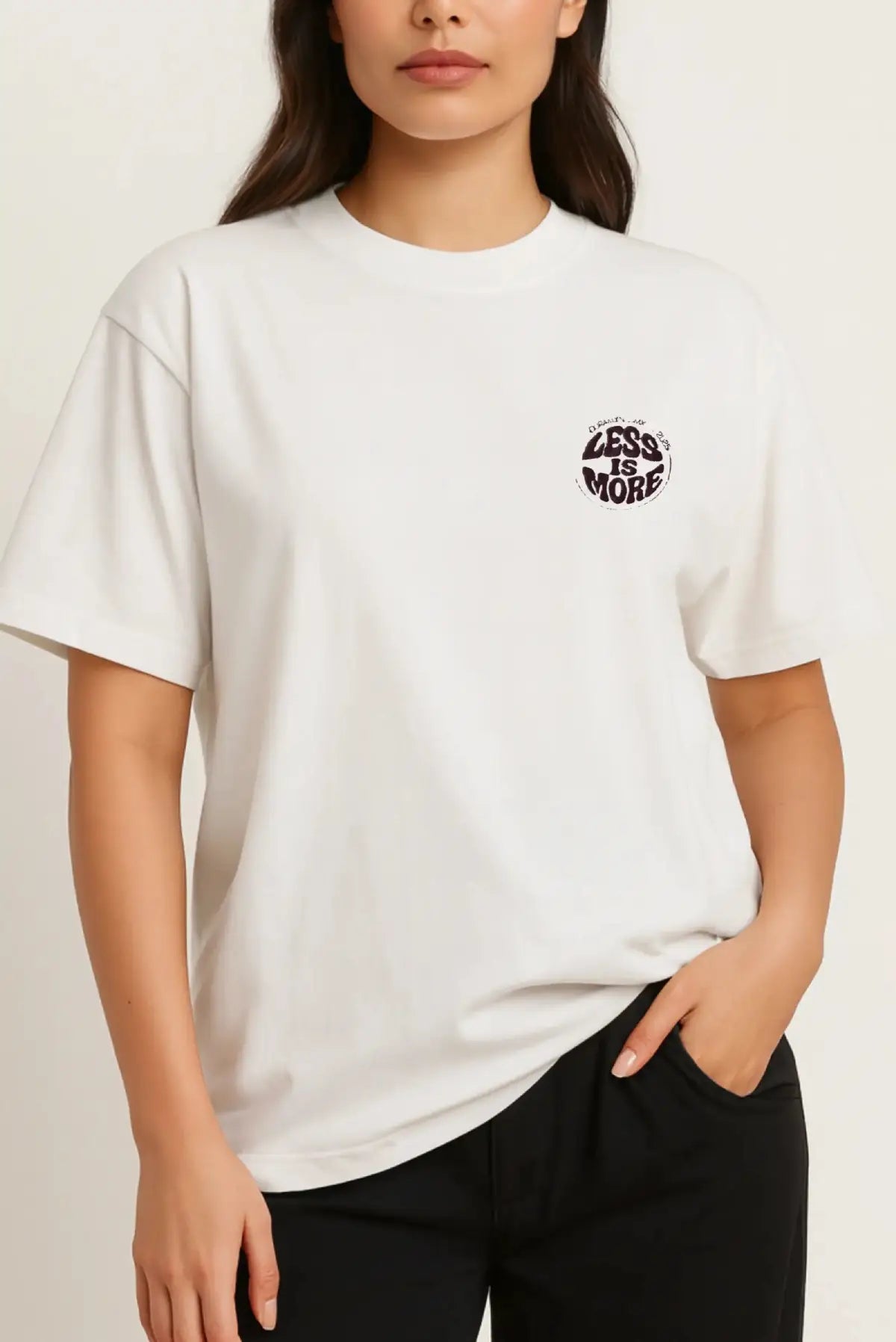 Less is More Regular Tee