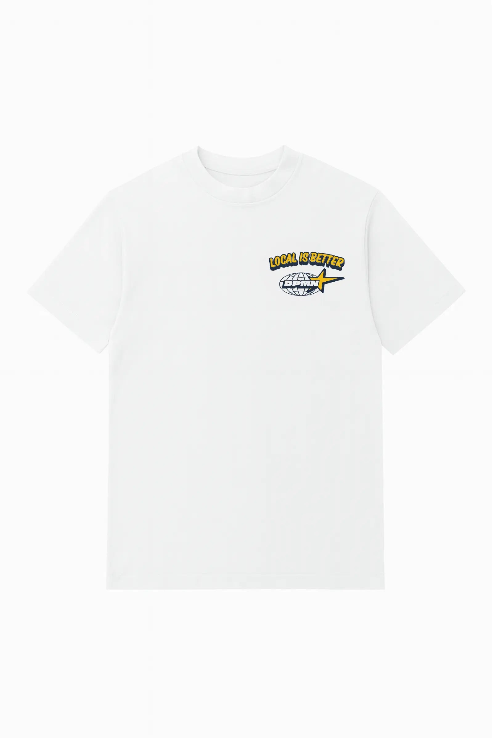 Local Is Better Regular Tee — Off White