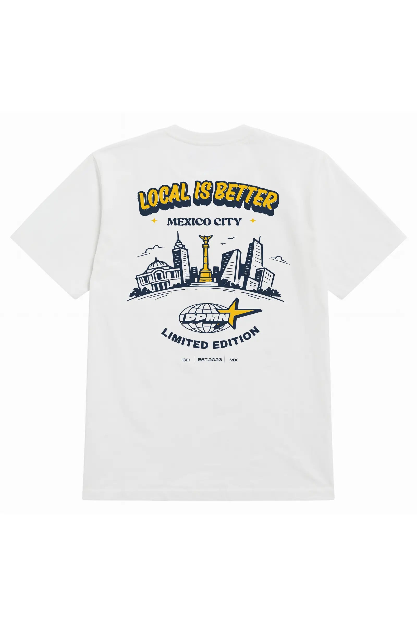 Local Is Better Regular Tee — Off White