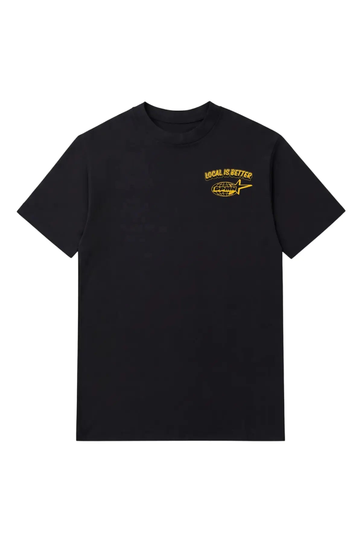 Local Is Better Regular Tee — All Black