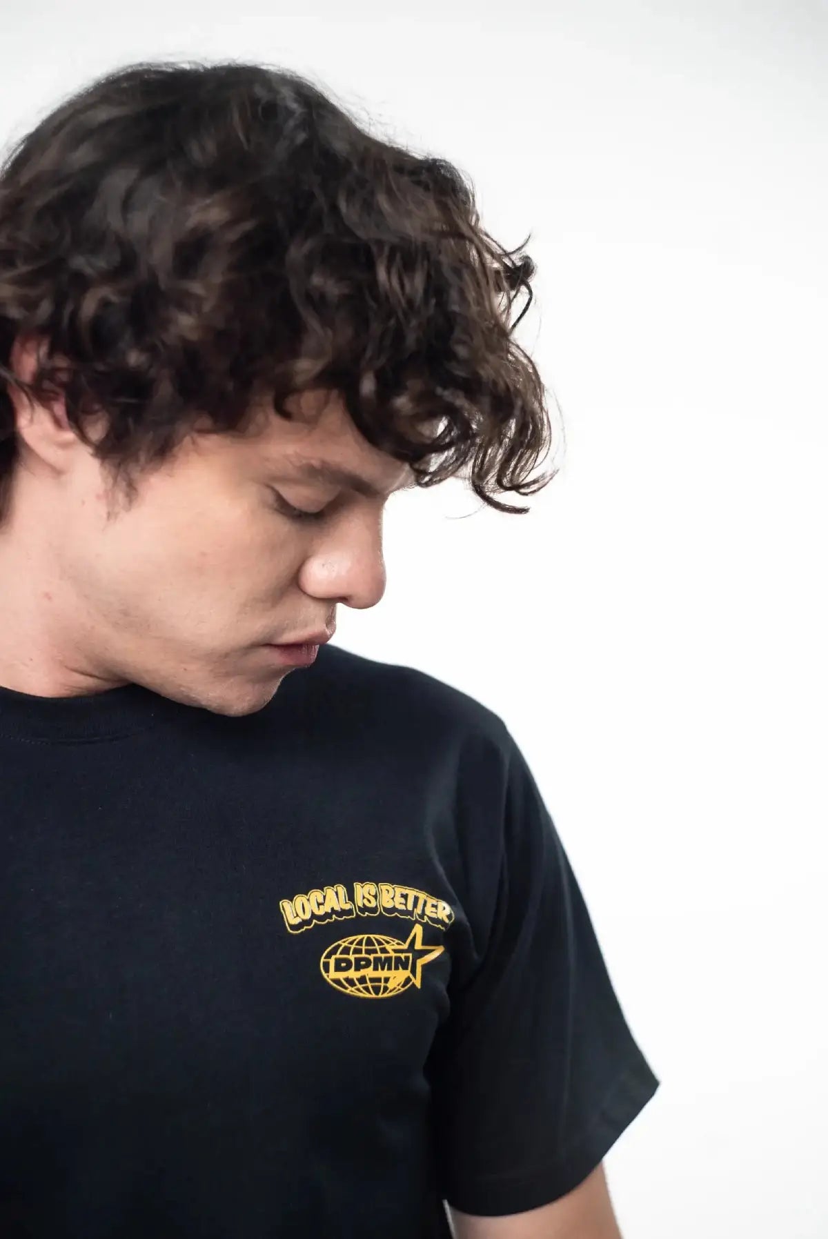 Local Is Better Regular Tee — All Black