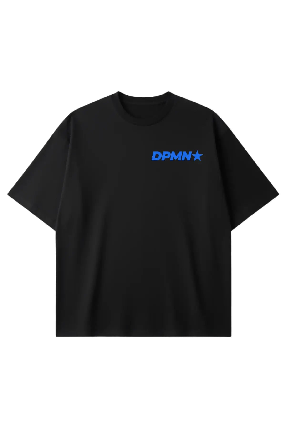 Motion Oversized Tee — All Black