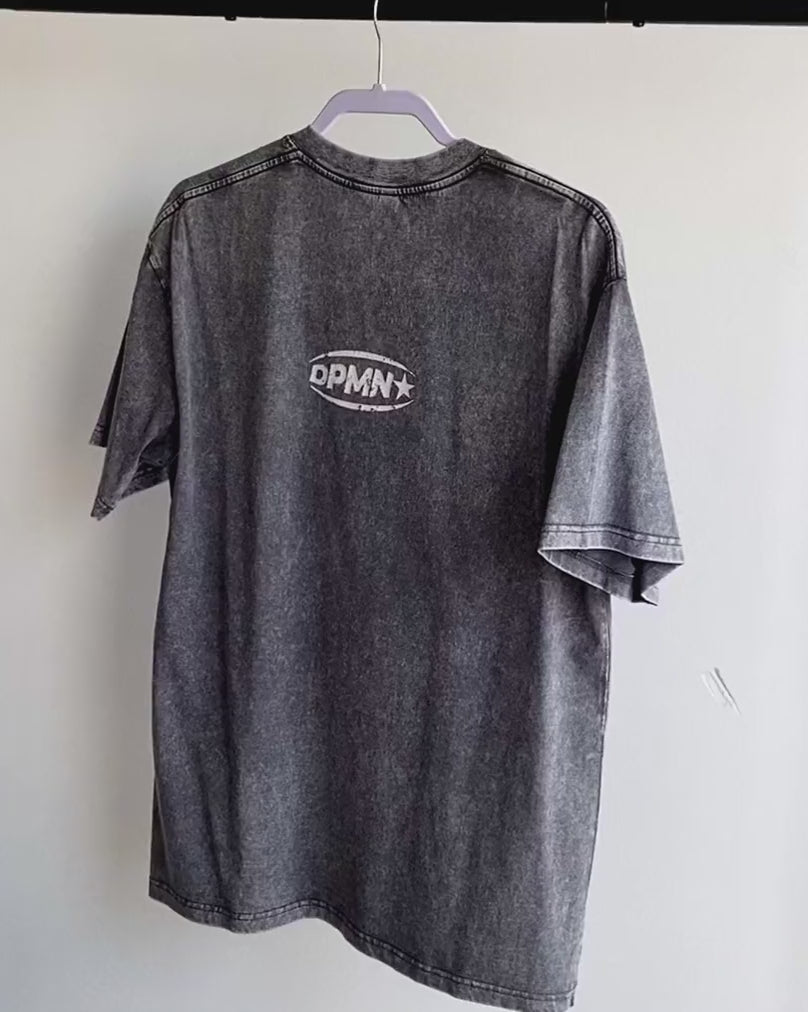 ICON DPMN Semi Oversized Tee — Washed Grey