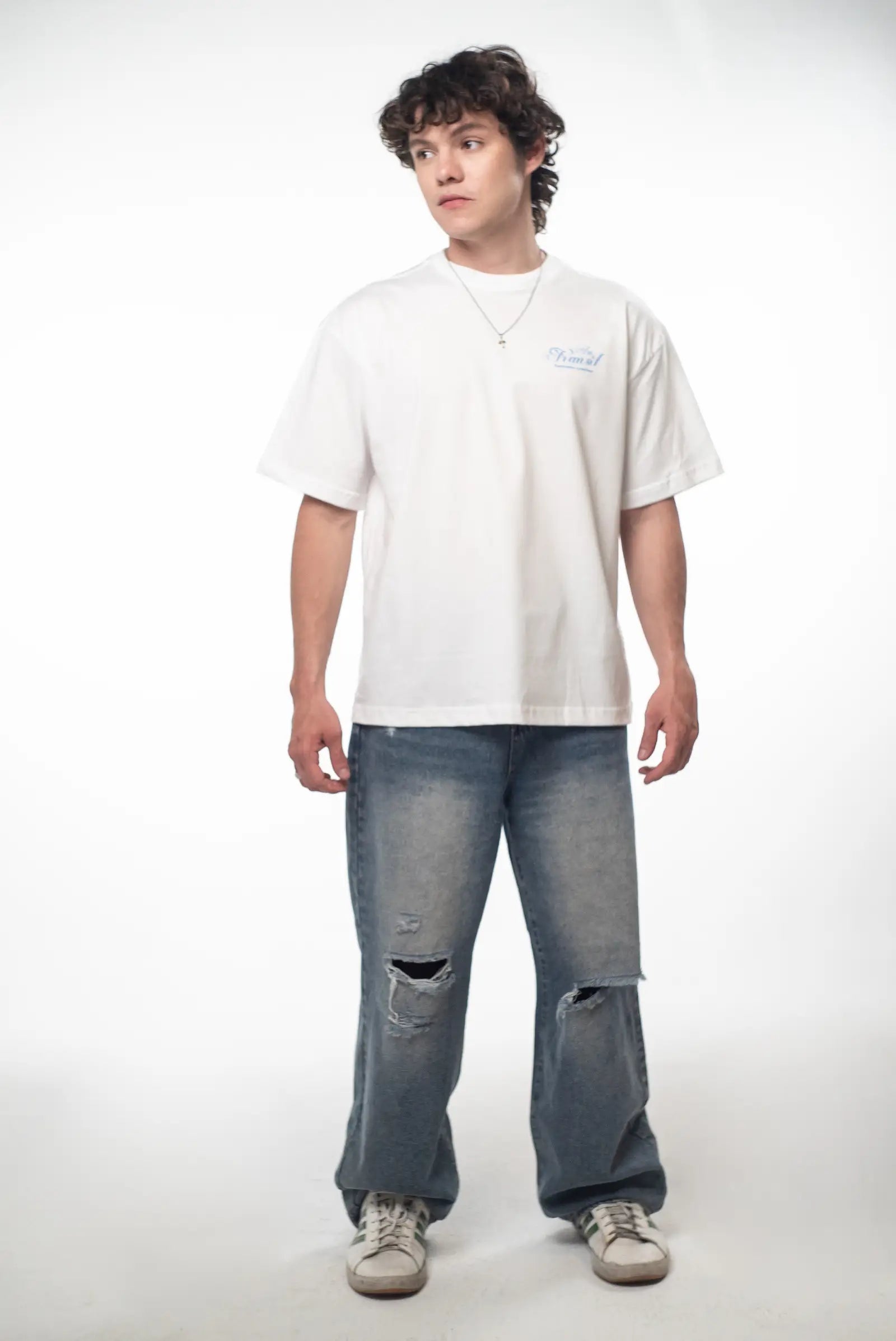 In Transit Oversized Tee — Off White