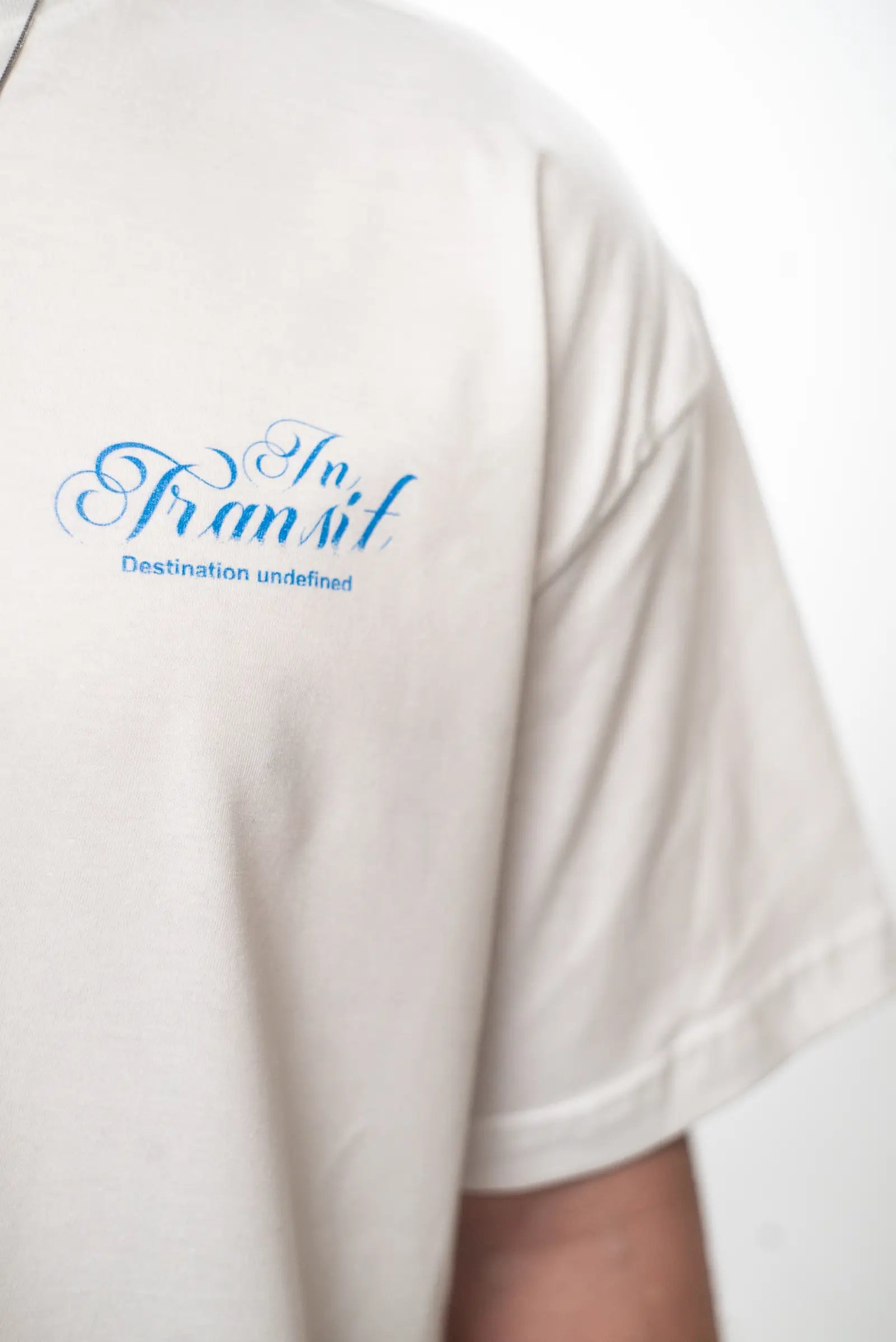 In Transit Oversized Tee — Off White