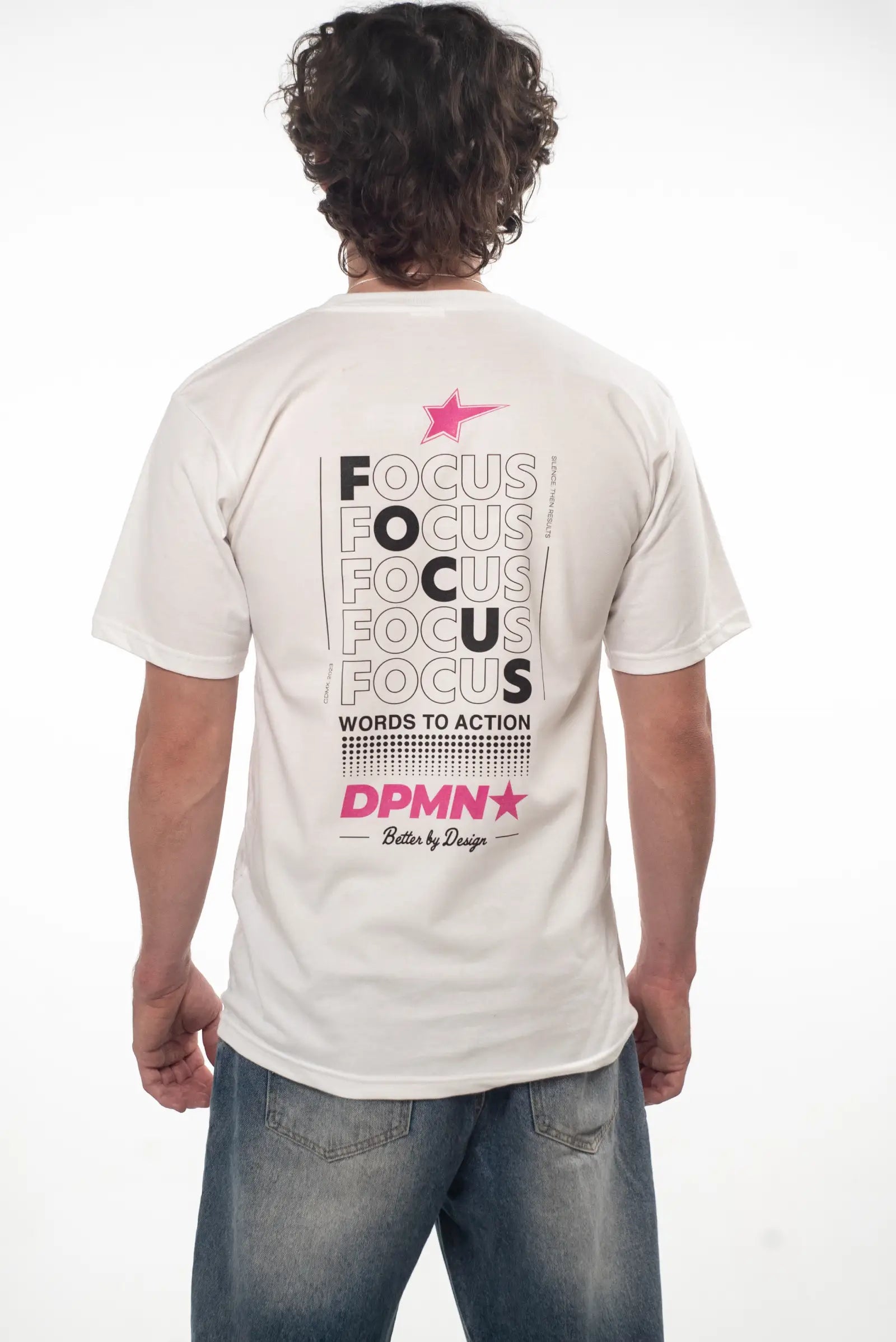 Focus Regular Tee — Off White