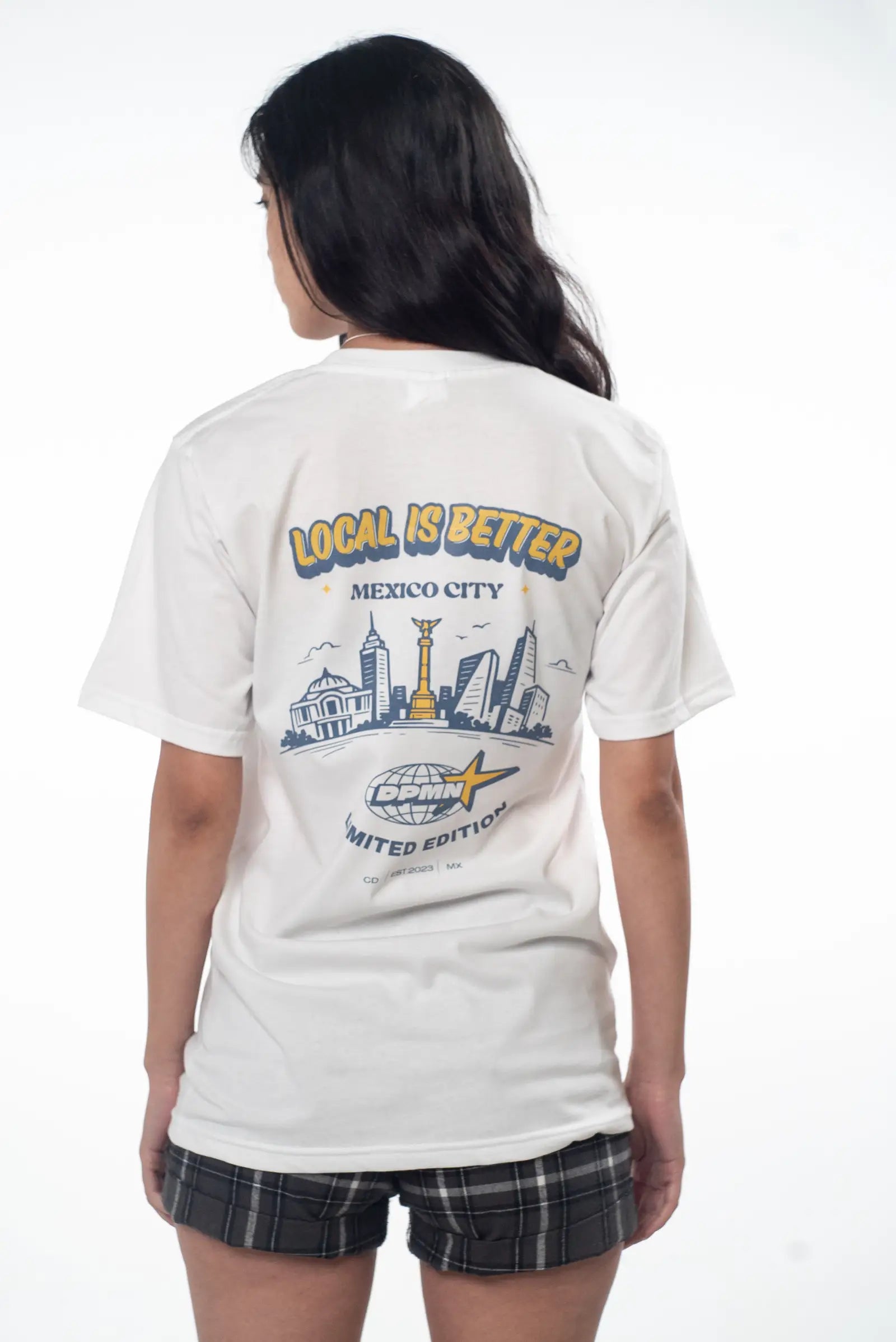 Local Is Better Regular Tee — Off White