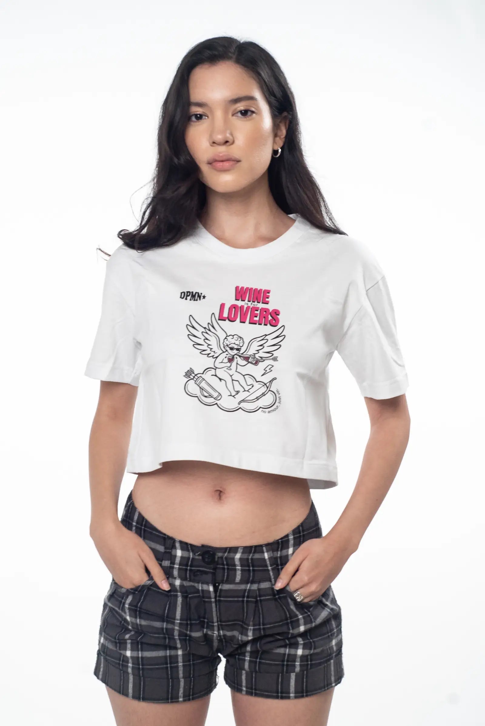Crop Top Wine Is For Lovers DOPAMYN