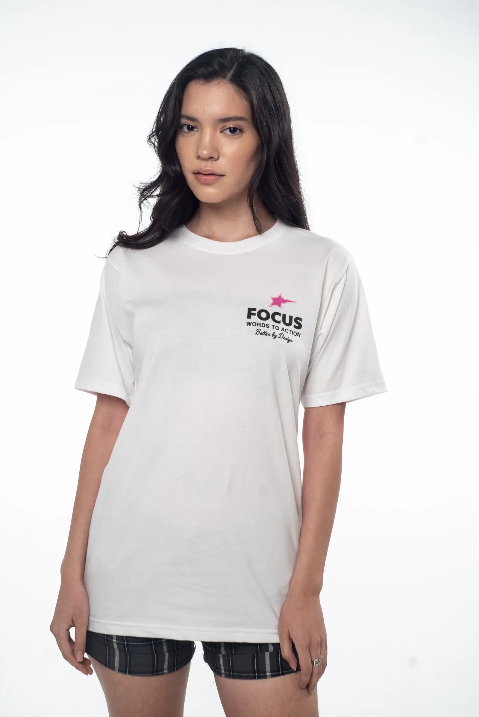 Focus Regular Tee — Off White