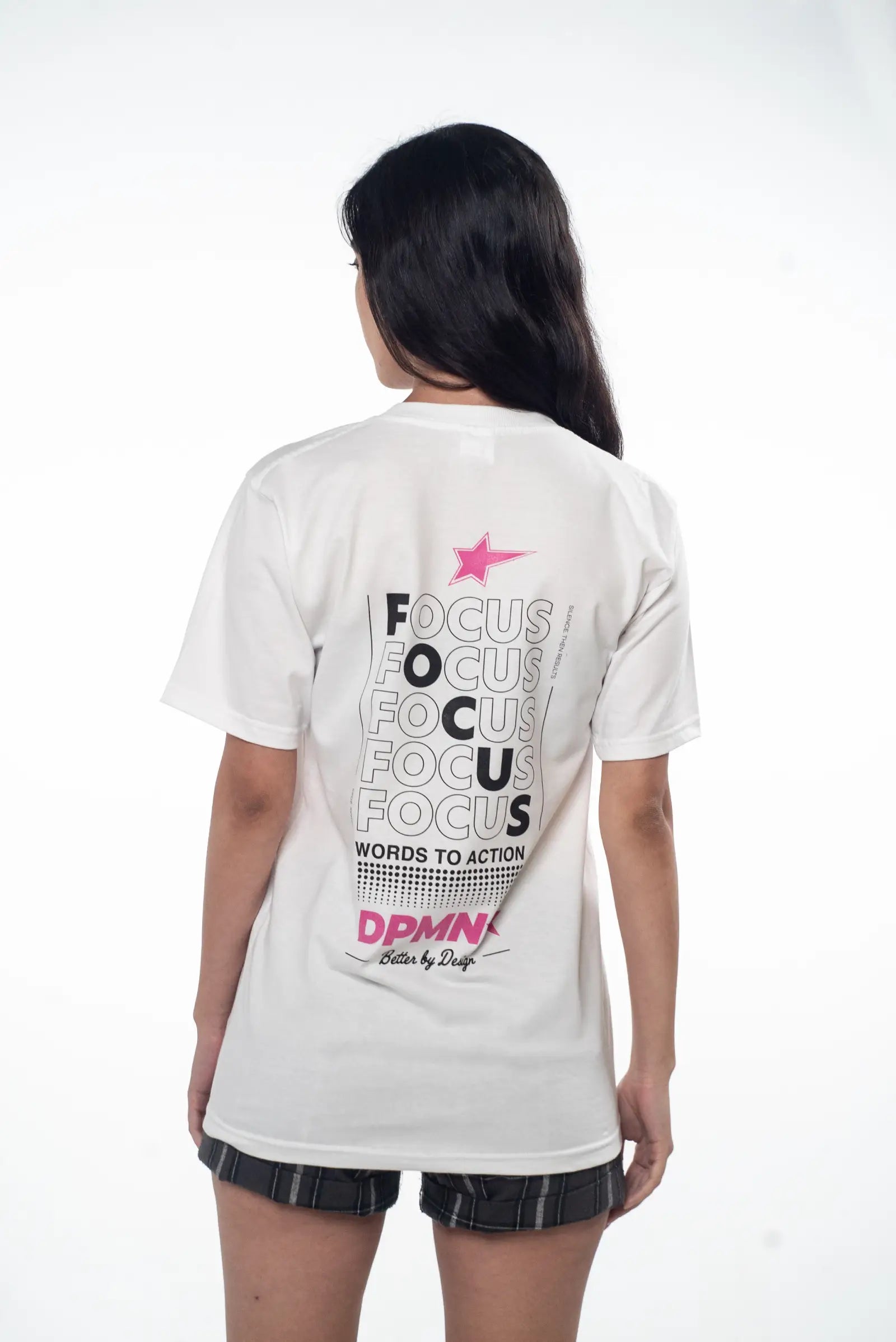 Focus Regular Tee — Off White